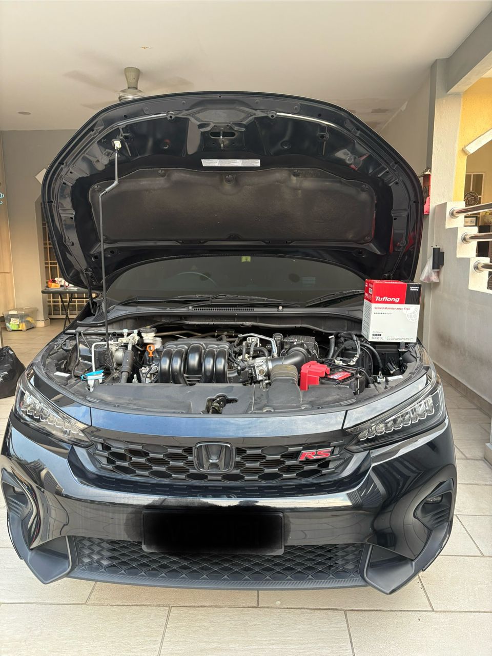 On-the-spot battery installation